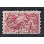 Great Britain 1913-5/- rose carmine (Waterstone) a superb fine used cds example,.SG401, cat £32-++