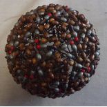 Norfolk Regiment Related item, said to be a Norfolk Regiment Prisoner of War made ball using