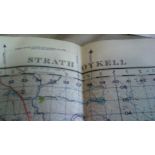 Map-Scotland-Strath Oykell-War Office Edition-Ordnance survey map- sheet 20-published 1949 - folded-