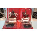 Toys-Del Prado-(4) Waterloo figures - SNC074-SNC061-SNC071-No.3 - Cavalry of Napoleonic Wars-all