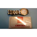 Jewellery-Wrist Watch-Certina DS wrist watch, date window, EOC 113 7070 44A, Sapphire Crystal C 1980