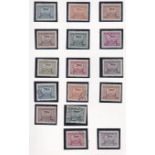 Poland 1925-Airs Set-(SG252-260) m/mint and 7 of 10 fine used SG£120+