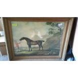 A Well Framed Print of The Painting:- "Scape Flood" by George Stubbs