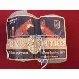 Fox's Infantry Style Puttees - unused with original Fox's label-Good for re-enactment
