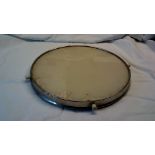 Vintage lazy Susan-with white top in working order(some marks)