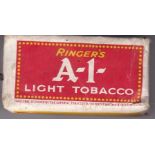 Ringer's A-1-light tobacco 1/2 ounce vintage packet (with contents)