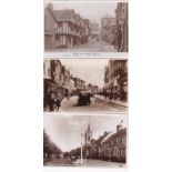 Herts-Bishop's Stortford-Bridge Street early RP-some with inscription also South Street and