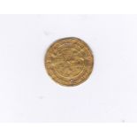 Islamic Gold Dinar- Fine 4.1 grams two small holes, scarce