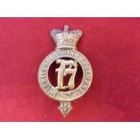 British The 17th (Leicestershire Regiment) Regiment of Foot Victorian OR's Glengarry badge