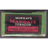 Murray's Mandate tobacco 9d per ounce vintage packet with contents