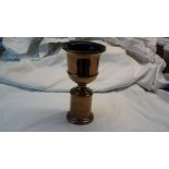 Beswick-Vintage 1797 stamp copper lustreware Goblet