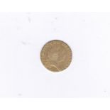 Great Britain - George III gold half Guinea, Dine/Good Fine,S3735