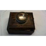 British WWI/II Officers Tunnel Lamp, with ever ready battery.