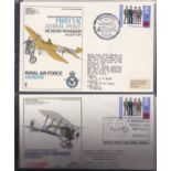 Great Britain - RAF Cover Collection in an album includes Concorde, Transatlantic Flights, Hendon