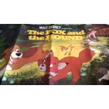 Poster-'The Fox and Hound'-Walt Disney 1980, Fold creases 30" x 38" approx