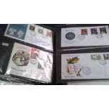 Commonwealth + Foreign-Album of First Day Covers, useful lot