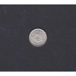 Great Britain 1941-Silver Three Pence, BUNC choice