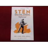 British WWII Military guide - The Sten Machine Carbine made by Gale & Polden Ltd, Aldershot. Fully