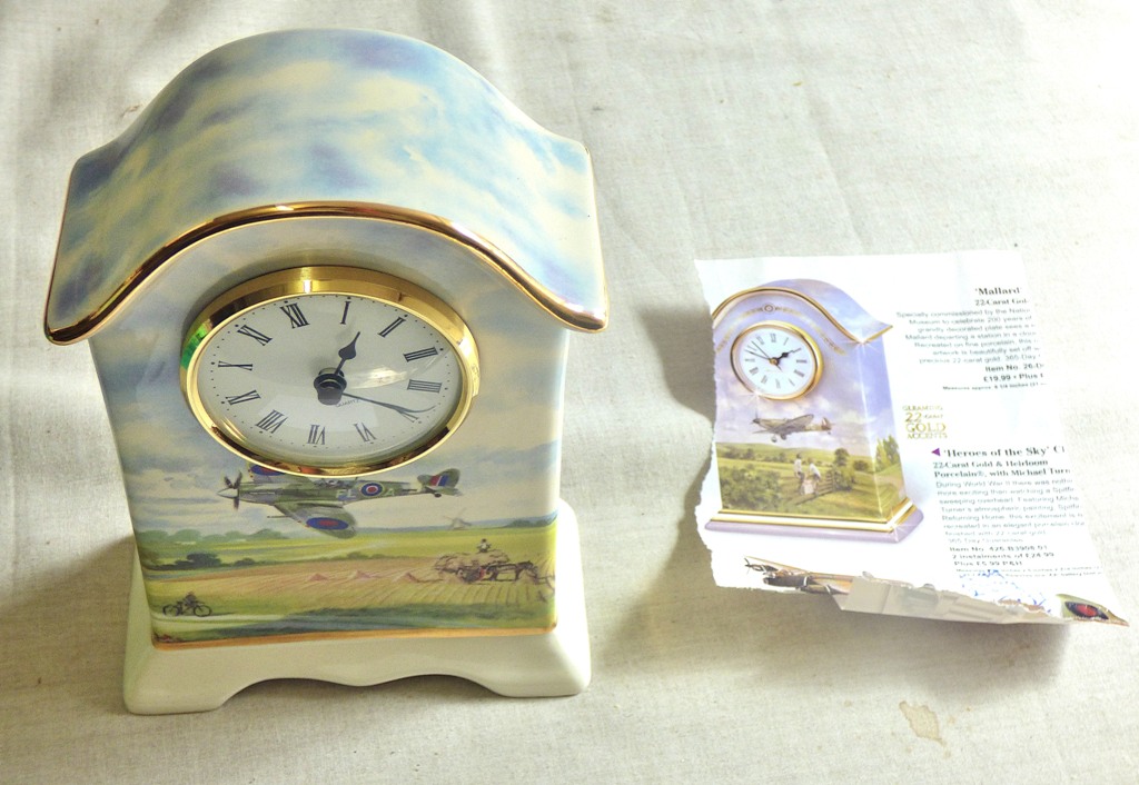 Clock-Mantle clock - from Westminster Collection, Limited Edition No.0425 in excellent condition