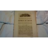 George III Act of Parliament concerning the purchase of property from Charles the Duke of