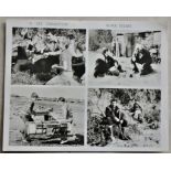 Scene Photos - Black Island (4 on a single 10" x 8" sheet). The scenes from this 1979 film