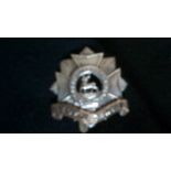 Bedfordshire Regiment WWI Cap Badge (Bi-metal), slider.