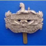 The Gloucestershire Regiment WWI Cap badge (White-metal, slider) EB48