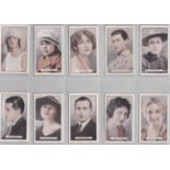 Gallaher Ltd Cinema Stars 1926 set 100/100 VG/EX