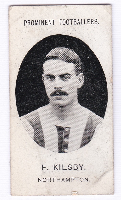 Taddy & Co Prominent Footballers (With Footnote)1908 Northampton F Kilsby g/vg - Image 2 of 2