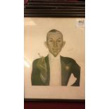 Noel Coward - colour caricature by Ronnie Searle-published Tatler 1936-" Coward had 'affairs 'with