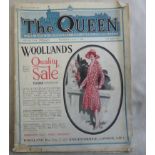 The Queen 1926 July 7th; The Lady's Newspaper and Court Chronicle colour cover edge faults