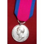Waterloo Medal to Private William Moersch, 1st Regiment, Light Dragoons, Captain Ramdohr's No.9
