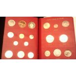 F.A.O - 1968 Food and Agriculture Organisation of the United Nations special album with coins 15 red