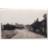 Postcard-Suffolk-Debenham-early RP card Street scene