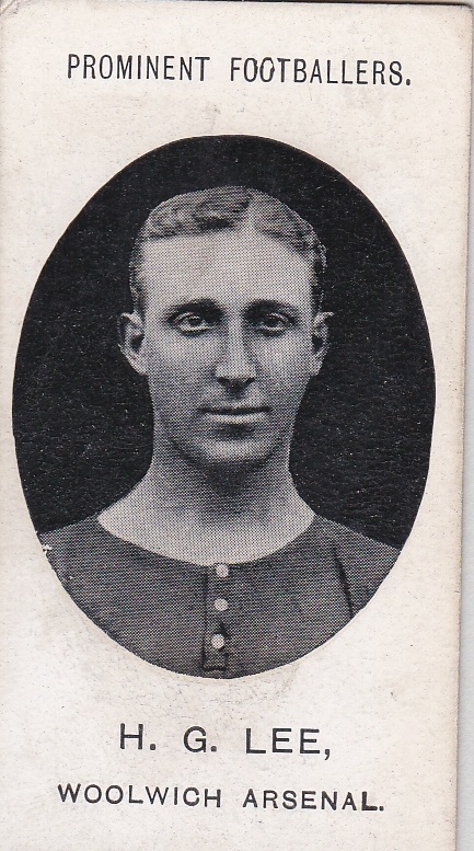 Taddy & Co Prominent Footballers (With Footnote)1908 Woolwich Arsenal H G Lee g/vg - Image 2 of 2