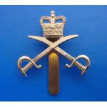 Army Physical Training Corps Cap Badge, QC (White-metal, slider) EB33