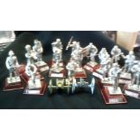 English Miniatures Collection of Pewter Military Figures (18), SAS 'Who Dares Wins', The British