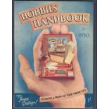 Hobbies Handbook for 1950. Good condition with all its original inserts including its free design.