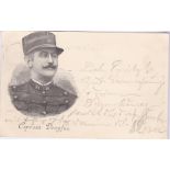 Postcards-Germany 1893-Captain Dreyfus, used Frankfurt, pub Druck + Dauth