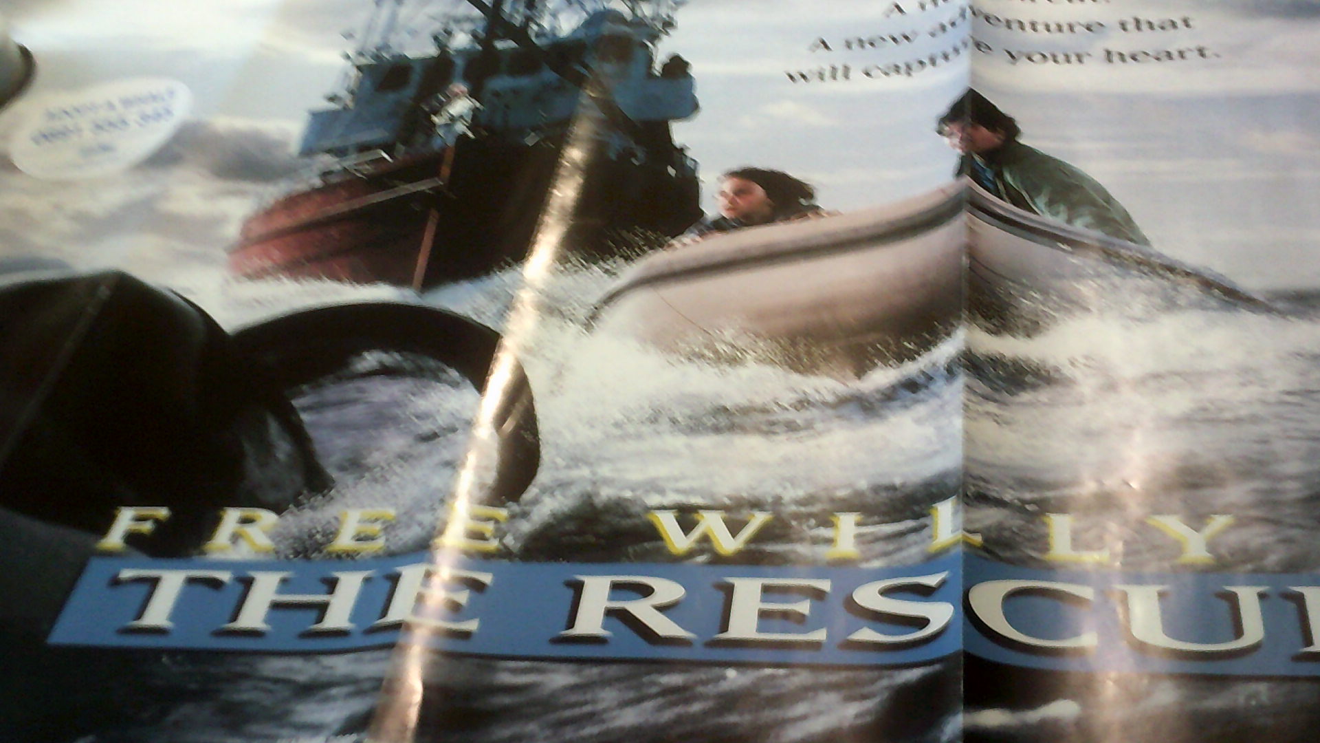 Poster-Free Willy-Warner-The Rescue-30 x 36 approx.
