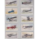 United Tob Cos (South) Ltd (S Africa) Aeroplanes of To-day 1936 set 50/50 VG/EX