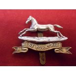 West Yorkshire Regiment WWI Cap Badge (Bi-metal), slider
