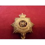 Royal Army Service Corps EIIR Cap Badge (Gilding-metal), slider, made J.R. Gaunt.
