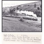 LNER 3-W.A.Sharman Photographic Quality Archive (10"x8")-K & W.V.R. - 7/781, 752 and 8431 leaves