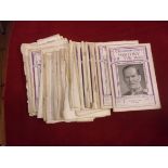 The Times History of the War (WWI), twenty plus newspaper magazines detailing the progress of the