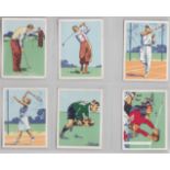 United Tob Cos (South) Ltd (S Africa) Sports & Pastimes in South Africa # 1936 set L52/52 back