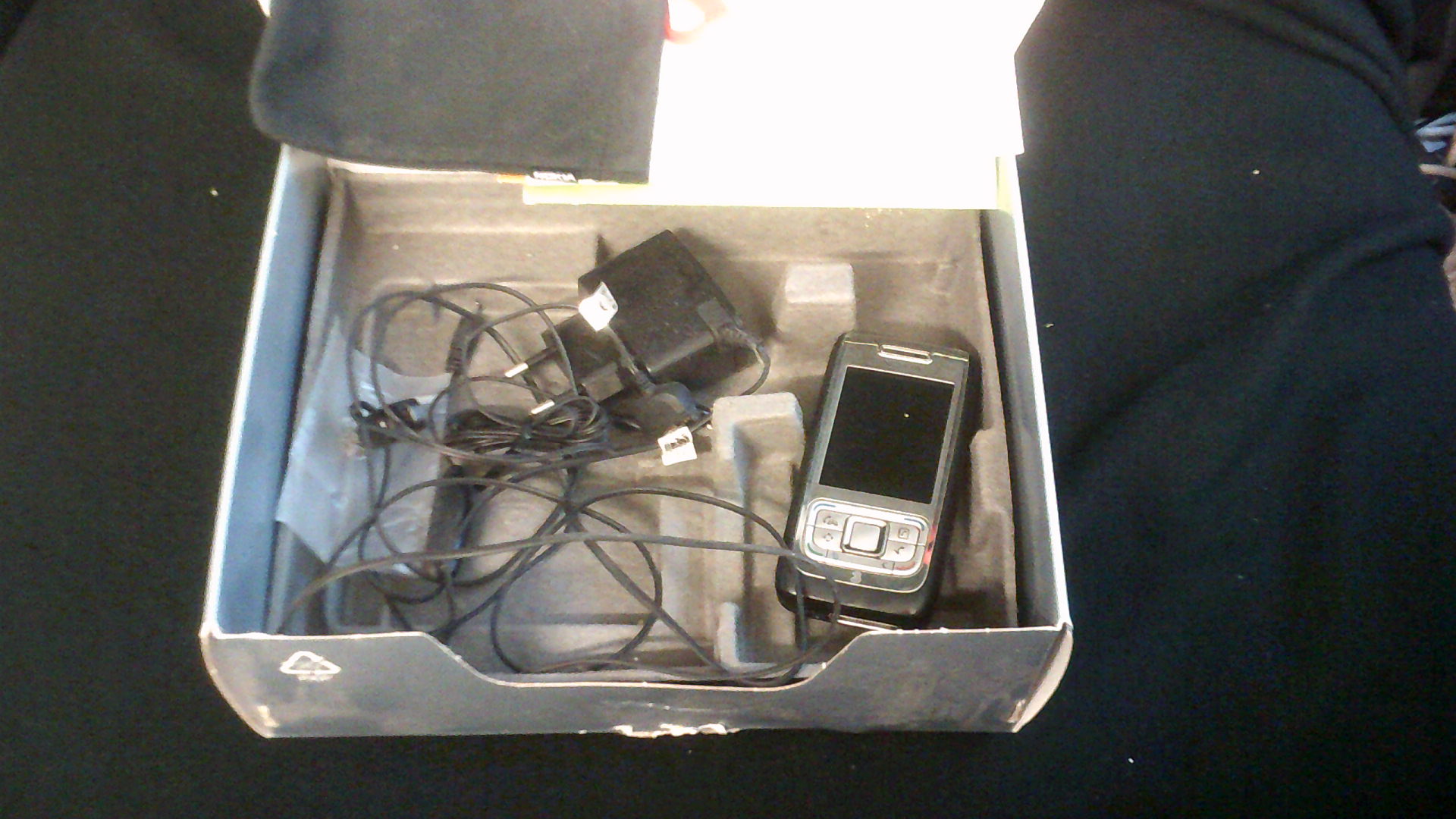 Mobile Phone - Nokia E65 in box, charge lead, Earphones in original box