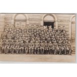 Royal Engineers WWI Postcard Group photo