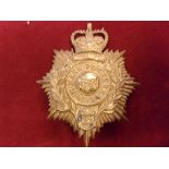 Royal Marine Bandsman EIIR Helmet Plate (Gilding-metal), two lugs.