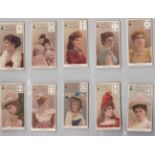 W D & H O Wills Actresses Brown Back Playing Card Inset 1898 set 52/52 VG+/ EX